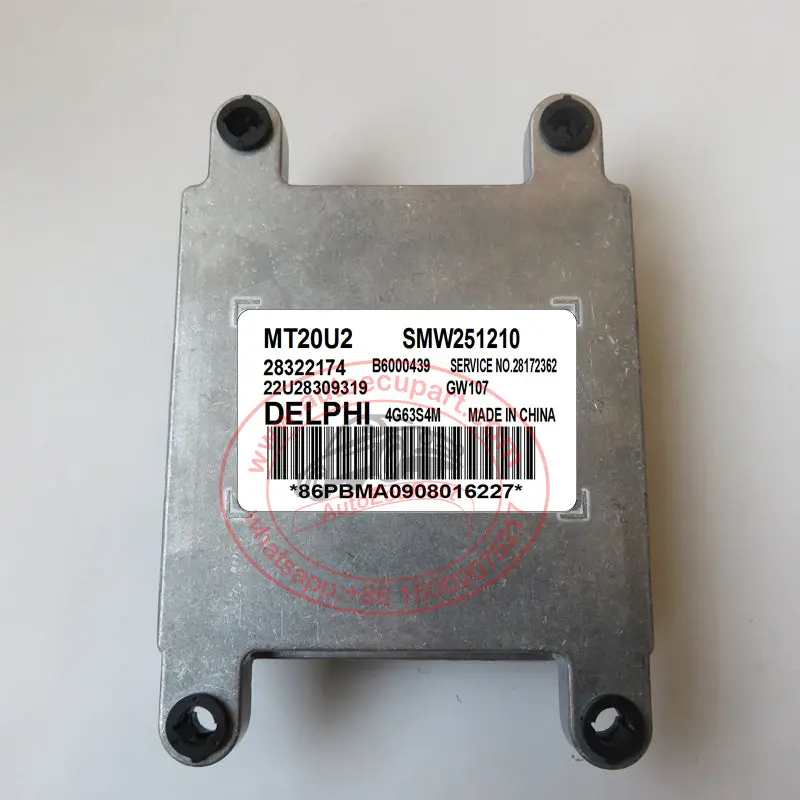 New Delphi Mt20u Ecu 28322174 28215282 28292686 Smw251210 For Great Wall Haval H3 4G63 Engine 1