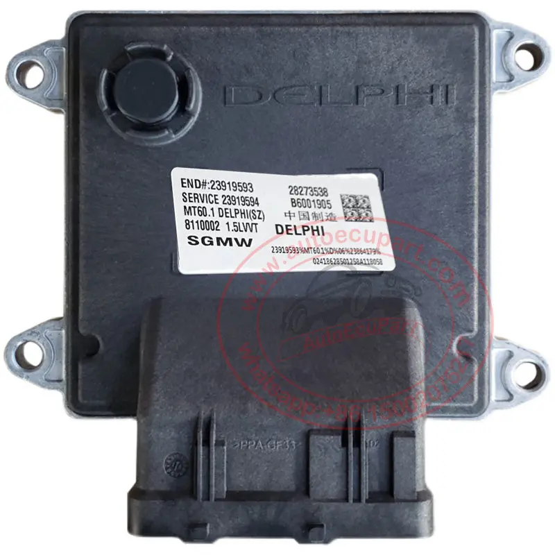 New Delphi Ecm Mt60.1 Ecu B6001905 28273538 23919594 For Chevrolet Captiva New Optra 1.5 Engine Control Unit 1