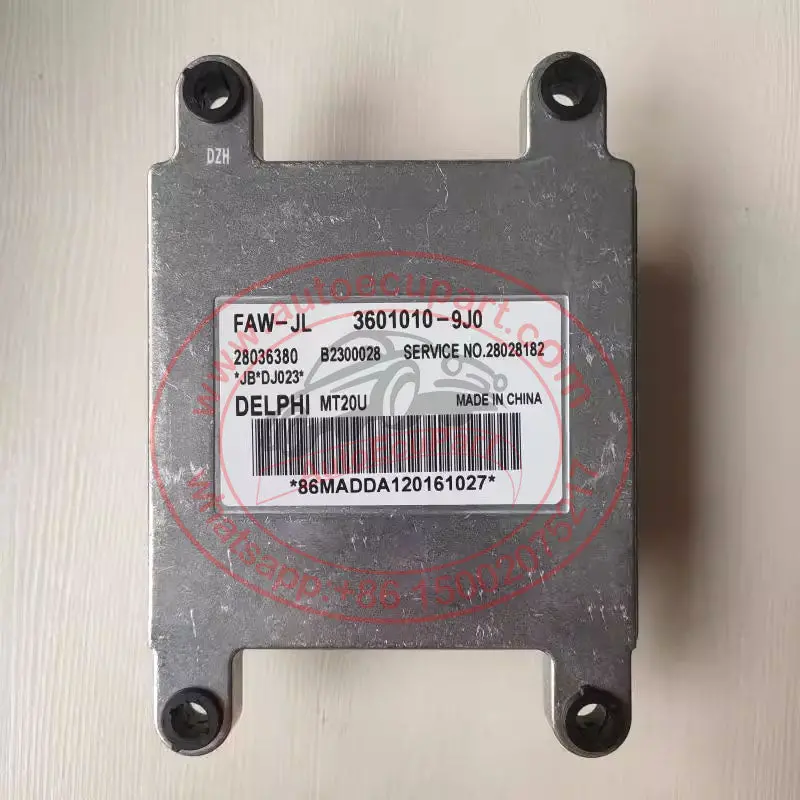 New Delphi Mt20u Ecu  28036380 B2300028 3601010-9J0 280281182  For Zhongxing Faw-Jl Jb Engine Computer Ecm 1