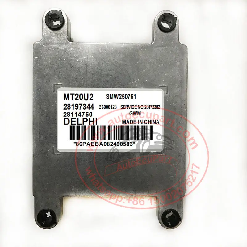 New Delphi Mt20u2 Ecu 28197344 B6000128 Smw250761 For Great Wall Cowry Engine Computer 1