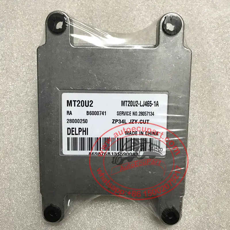 New Delphi B6000741 28000250 Ecu Mt20u2-Lj465-1A Electronic Control Unit Ecm For Dongfeng Junfeng 1
