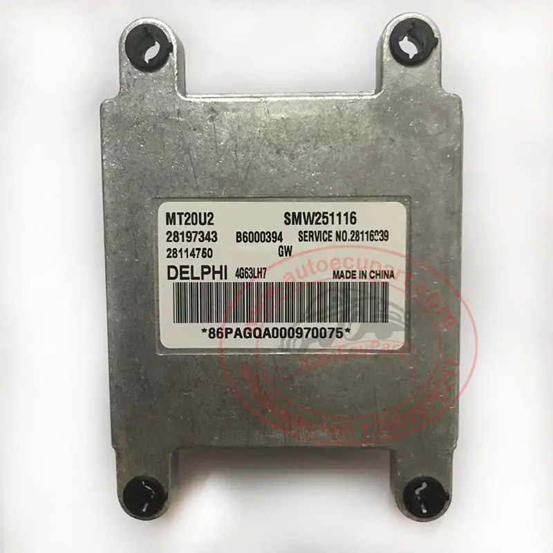 New Delphi Mt20u2 Ecu Smw251116 28197343 For Great Wall Cowry Mpv Engine Computer 1