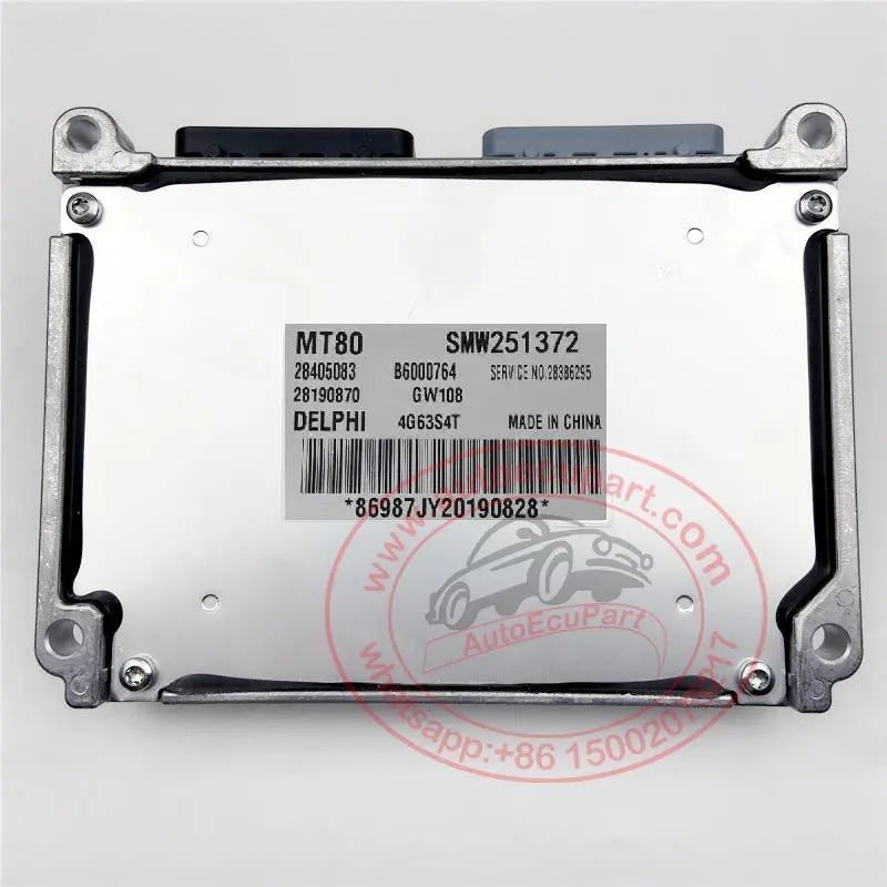 New Delphi Mt80 Ecu Smw251372 B6000764 28405083 4G63s4t For Great Wall Haval H5 1