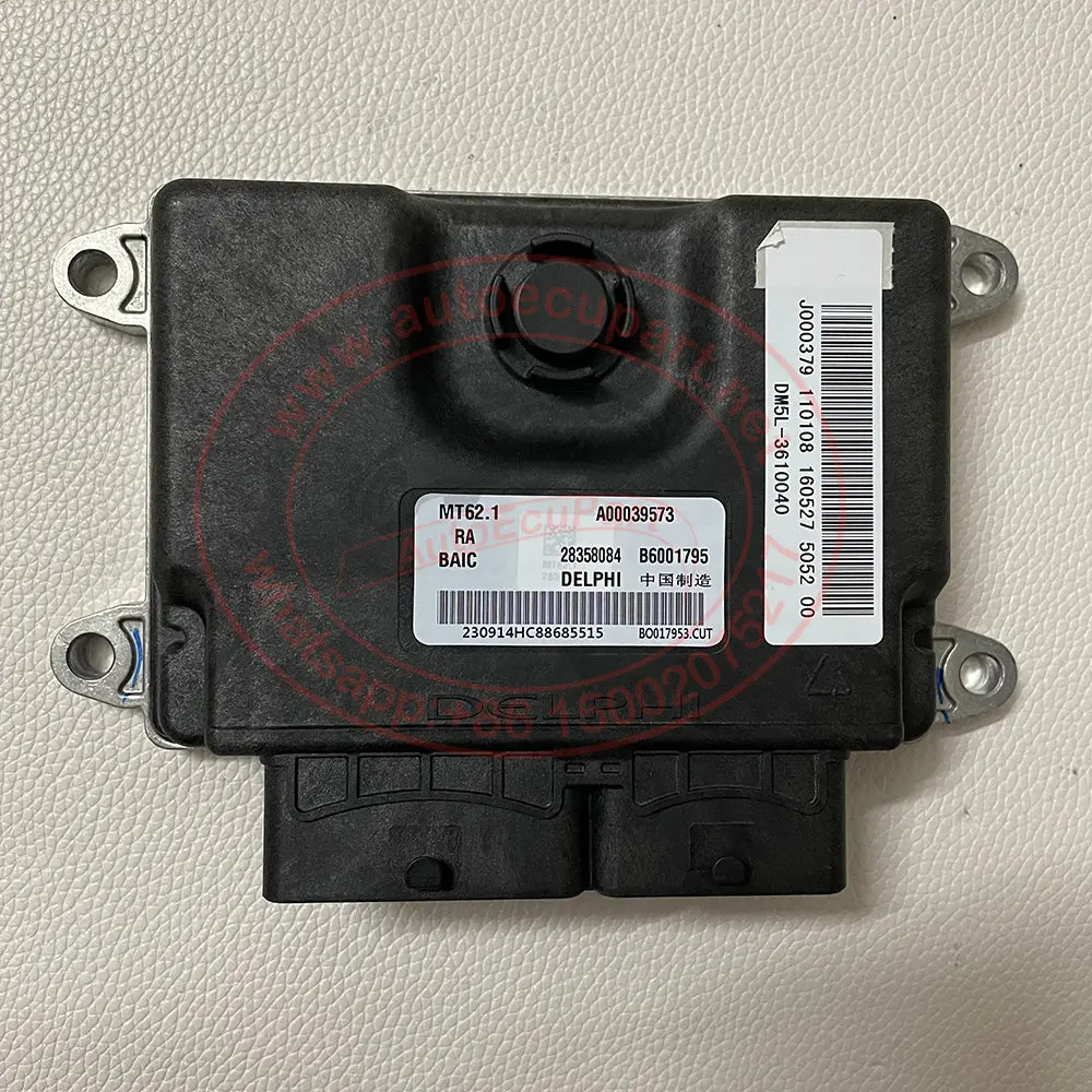 New Ecu B6001795 A00039573 28358084 Mt62.1 Ecm For Baic Engine Computer 1