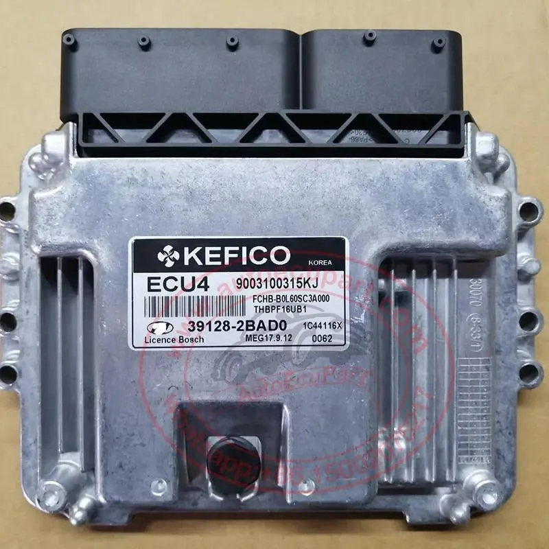 New Ecu4 Meg17.9.12 Ecu 39128-2Bad0 For Hyundai  Electronic Control Unit 391282Bad0 1