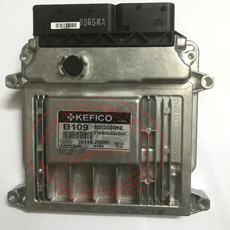 New 39114-2B090 Ecm M7.9.8 391142B090 B109 Ecu For Kia Forte 1