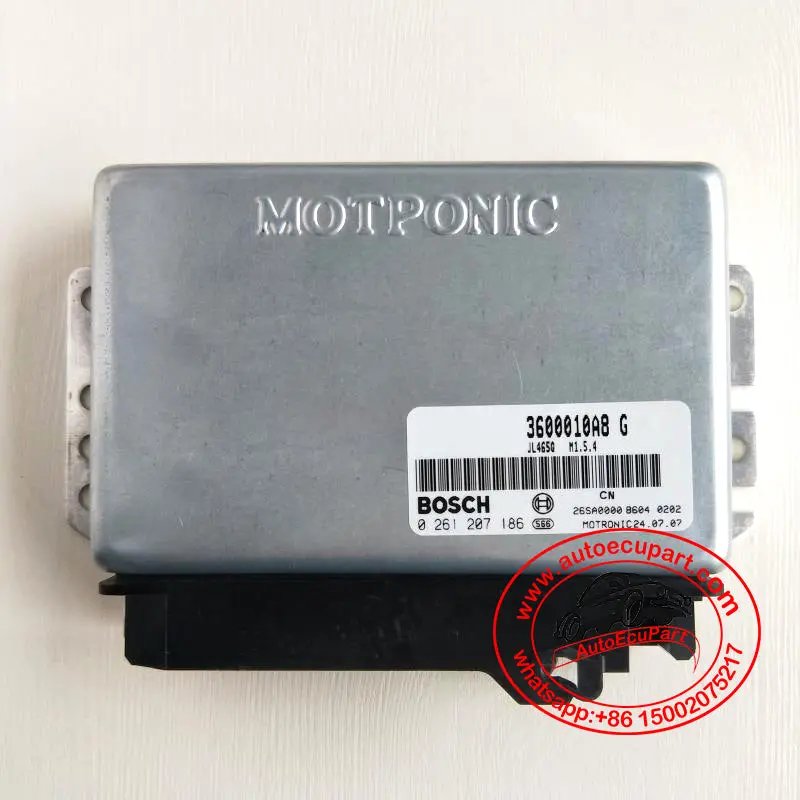 New Electronic Control Unit Bosch Ecu Computer 3600010A8 0261207186 (0 261 207 186 ) For Changan 465Q 1
