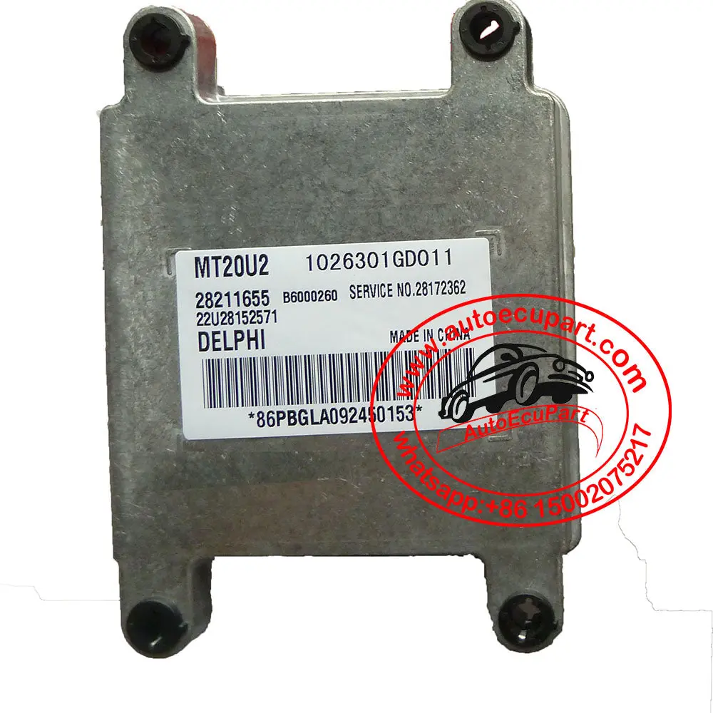 New Electronic Control Unit Ecu Delphi Mt20u2 28211655 1026301Gd011 For Jac Refine 1
