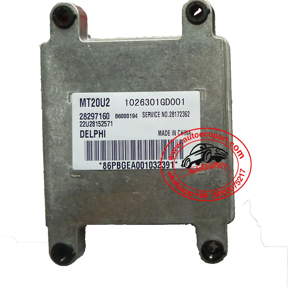 New Electronic Control Unit Ecu Delphi Mt20u2 28297160 1026301Gd001 For Jac Refine 1
