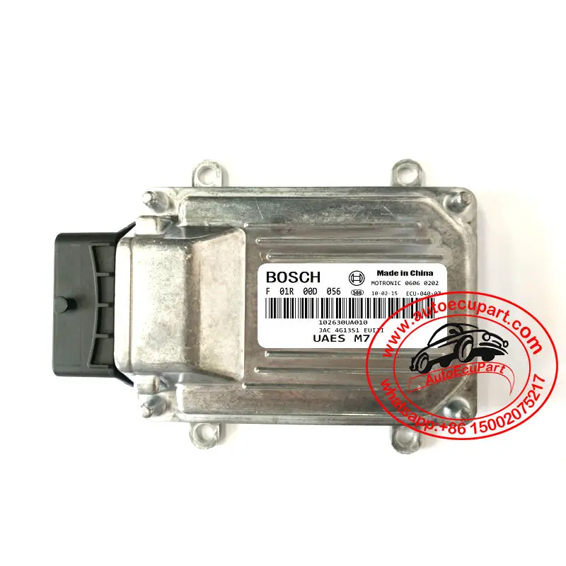 New Electronic Control Unit Uaes Me7 4G13 Bosch Ecu F01r00d056 (F01r00d056) For Jac 1