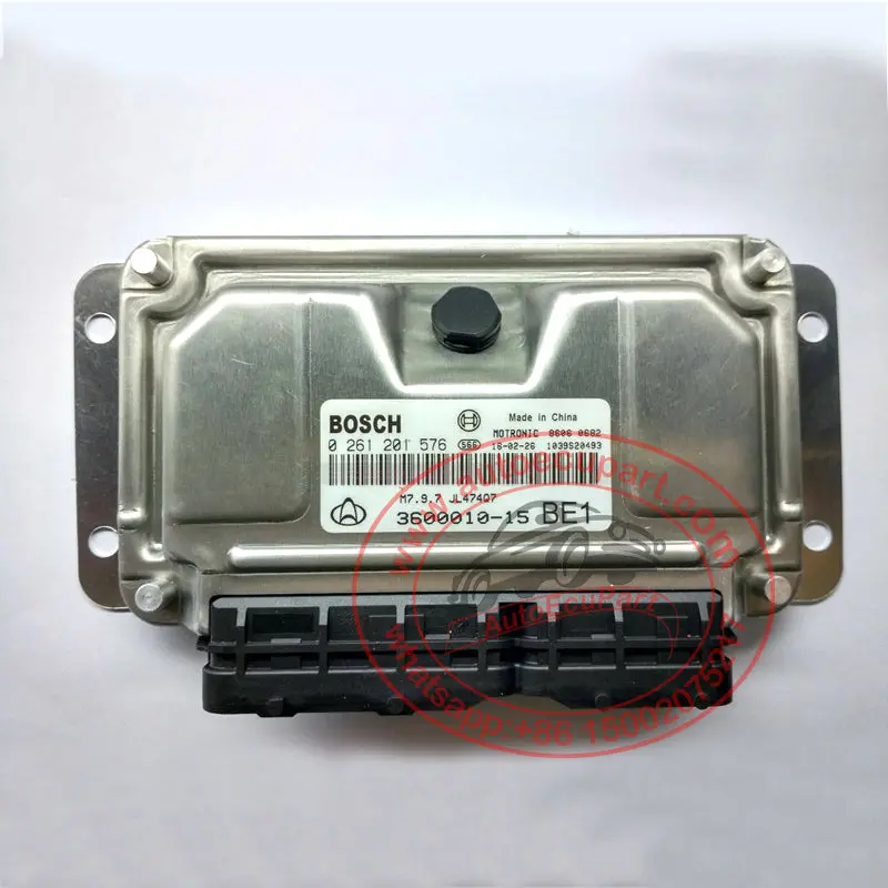 New Engine Computer Bosch Ecu 0261201576 3600010-15 Jl474q7 For Changan Jinbao 1