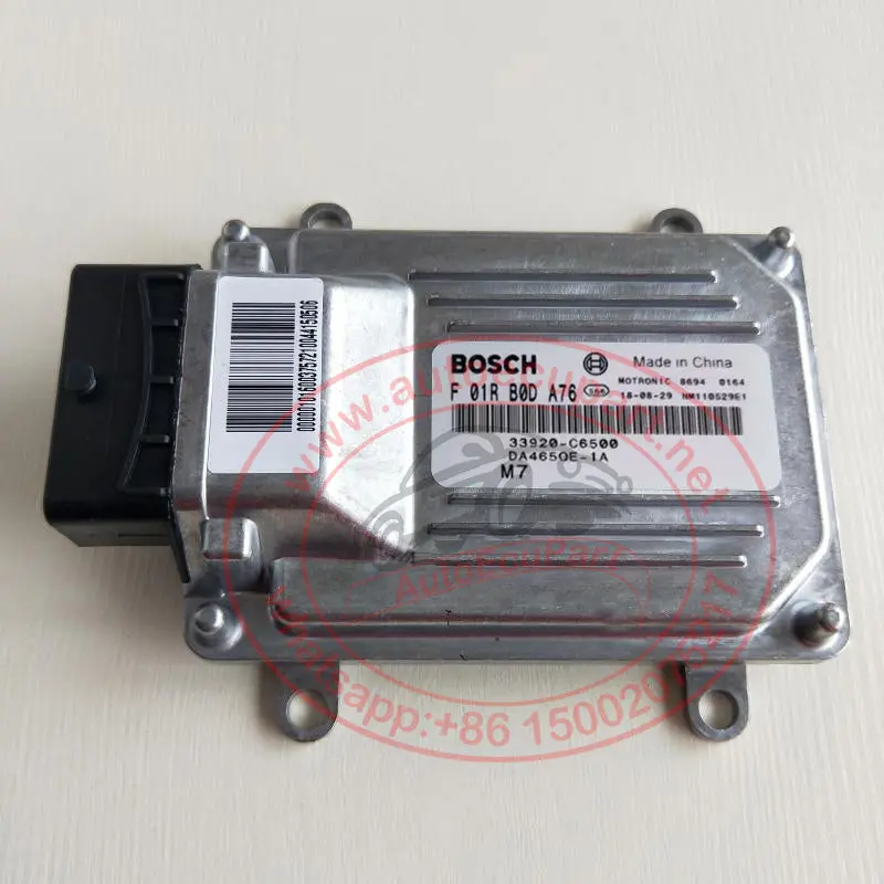 Original New Engine Computer Bosch M7 Ecu F01rb0da76 33920-C6500 Da465qe-1A For Changhe Furuida Ch6390e4 1