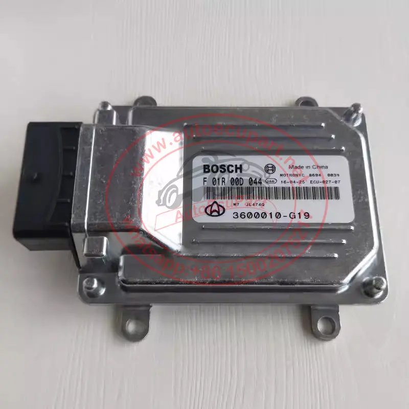 New Engine Computer Bosch M7 Ecu For Changan Jl474q F 01R 00D 044/ F01r00d044 3600010-G19 1