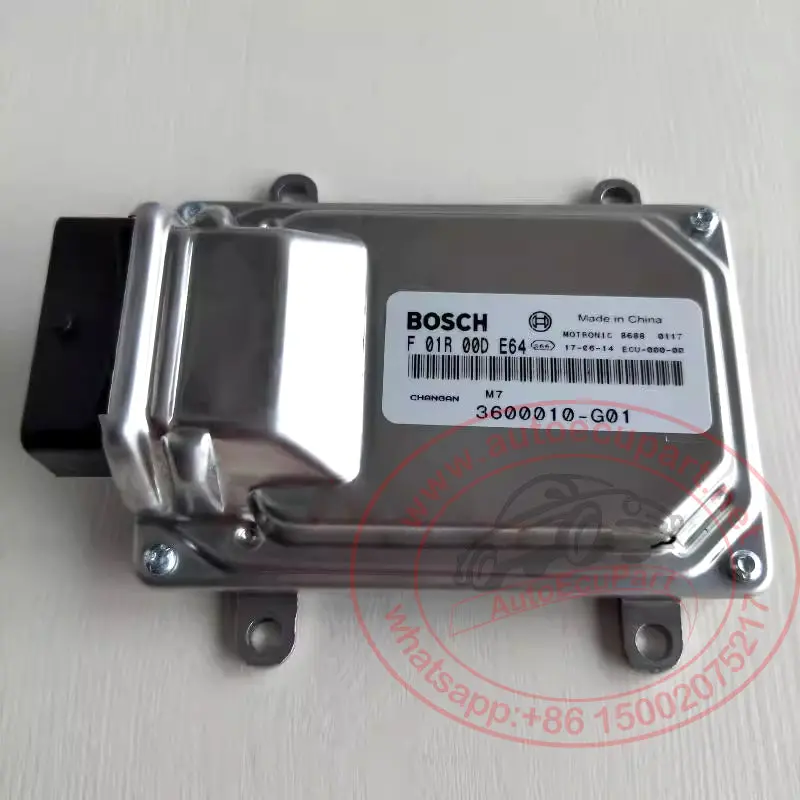 New Engine Computer Bosch M7 Ecu For  Changan Jl474q F 01R 00D E64/ F01r00de64 3600010-G01 1