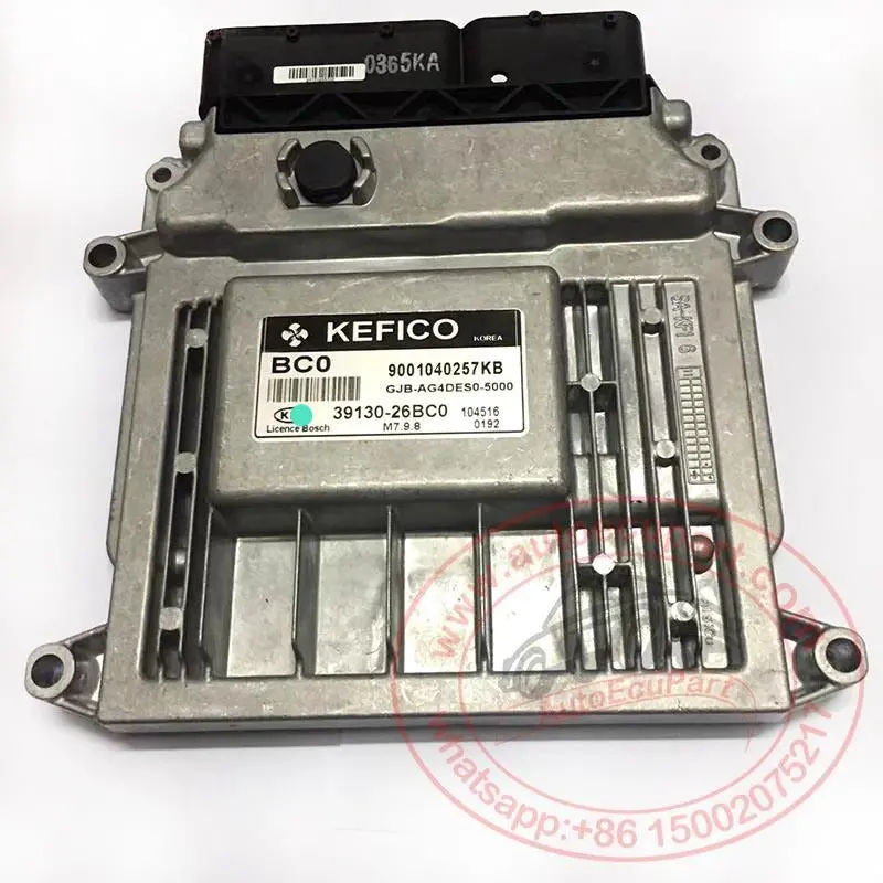 New Bc0 39130-26Bc0 (3913026Bc0) M7.9.8 Engine Computer Ecu For Kia Rio Excite Electronic Control Unit Ecm 1
