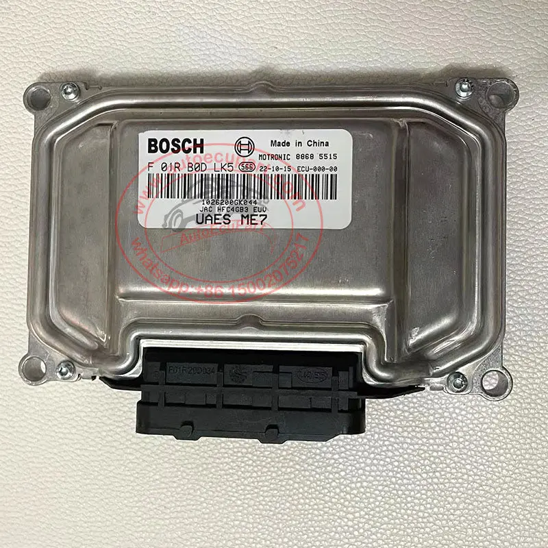 New F01rb0dlk5, 1026200Gk044 Bosch Me7 Ecu For Jac S3 Hfc4gb3 Engine Computer Ecm (F 01R B0d Lk5) 1