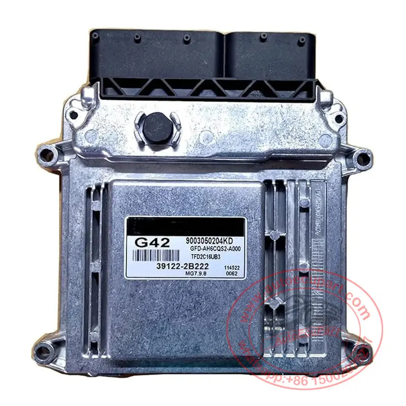 New G42 39122-2B222 Mg7.9.8 Ecu For Hyundai I30 2010-2012 1.6 Petrol Engine Computer 391222B222 1
