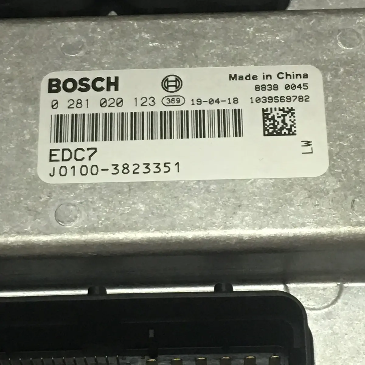 New Genuine 0281020123 (0 281 020 123) Edc7 Ecu Engine Computer Electronic Control Unit Yuchai Diesel Ecm For Jmc Convey Max 2