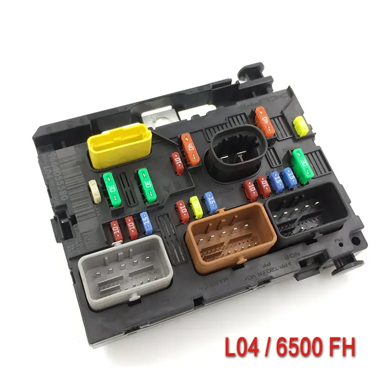 New Genuine Fuse Box Unit Assembly Bsm L04=L11 6500Fh 9664055780 9664055580 For Peugeot 207 307 Citroen C4 C5 Triumph 1