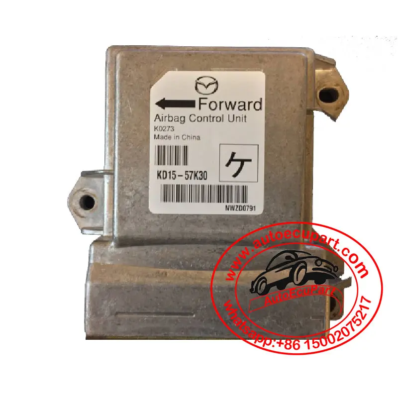 New Genuine Srs Air Bag Airbag Restraint Control Module Ecu Kd47-57K30 (Kd4757k30) For Mazda Cx-5 1