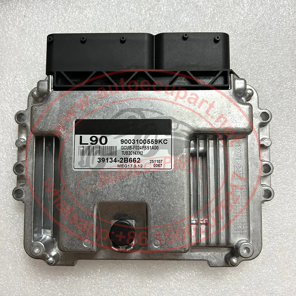 New L90 Meg17.9.12 Ecu 39134-2B662 391342B662  For Hyundai Elantra Electronic Control Unit 1