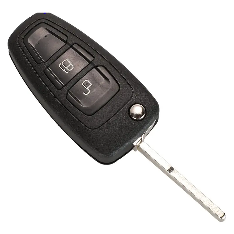 New Oem 5Wk50165 Flip Remote Car Key For Ford Ranger C-Max Focus Grand C-Max Mondeo 2 Buttons 1
