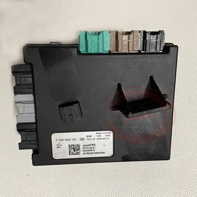 New Oem Bcm F03h00a143, 26694755 For Chevrolet Sail (F 03H 00A 143) Body Control Module (Compatible 26233263 F03h00a382) 1
