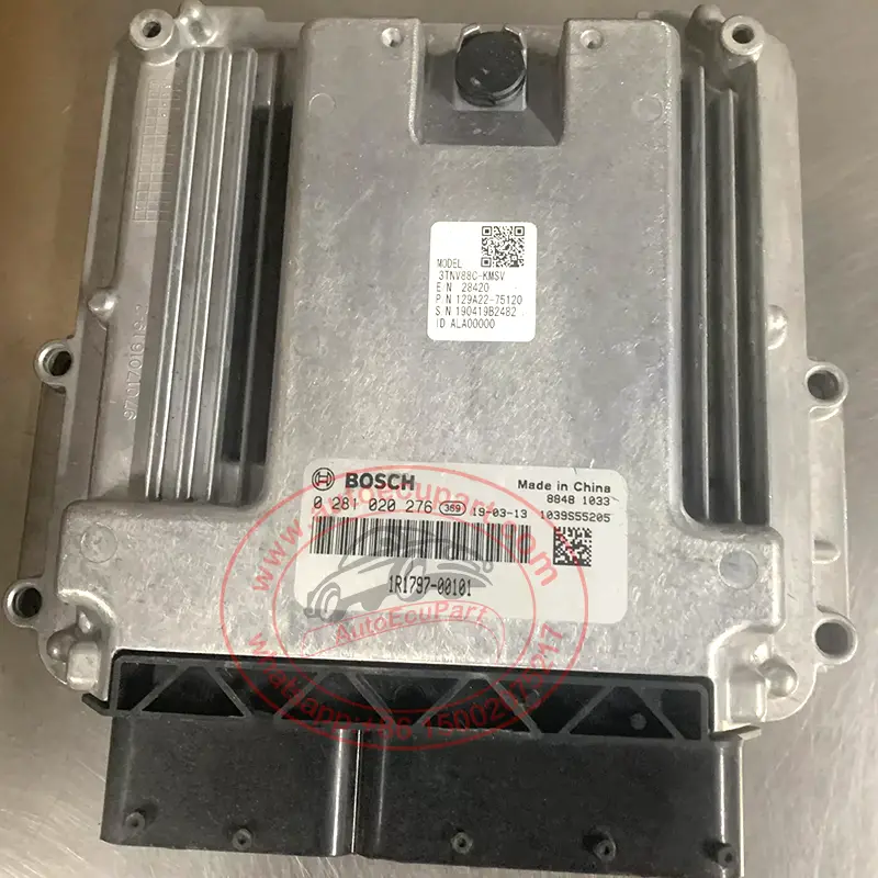 New Original 0281020276 Edc17cv54 For Eurotrac 850T, Yanmar 4Tnv98ct Ecm For Cummins Truck 1