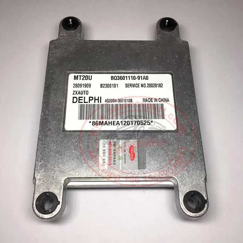 New Original Delphi Mt20u Ecu Engine Computer 28091909 Bq3601110-91A0 For Great Wall Zxauto 1