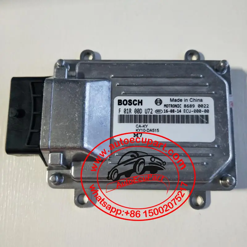 New Engine Computer Bosch M7 Ecu F01r00du72 Ky10-Da515 For Changan 1