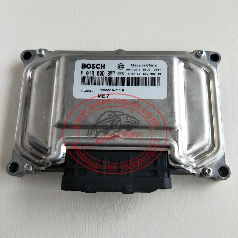 New Engine Computer Bosch Me17 Ecu 3600010-Yj18 F01r00dbw7 For Changan Gs75 2.0 1