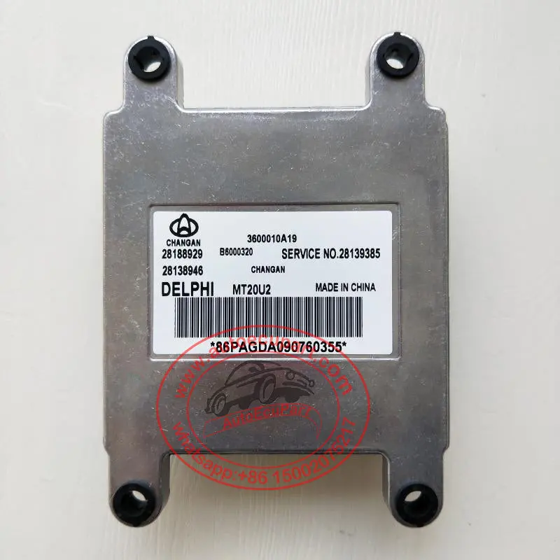 New Engine Computer Delphi Mt20u2 Ecu 28188929/28205601/28235640 3600010A19 For Changan Star Autoworld 1