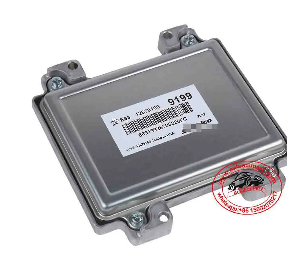 New Genuine #12679199 E38 Engine Control Module Ecu Ecm Pcm-Module Assembly For Acdelco Gm 1
