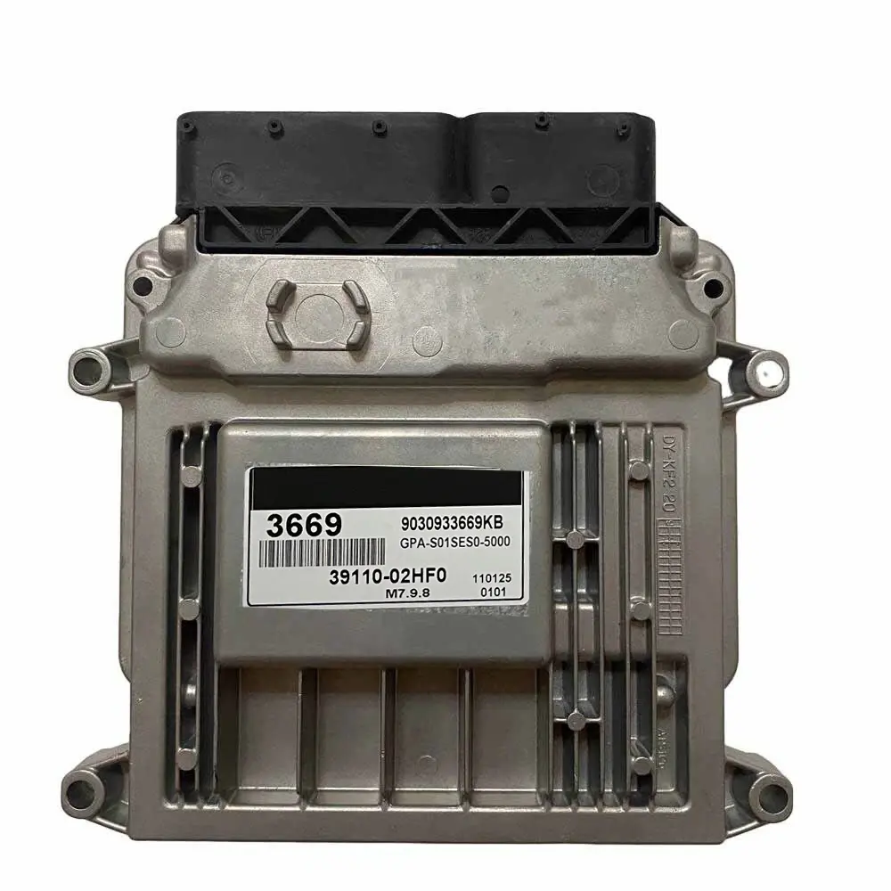 New 39110-02Hf0 M7.9.8 Ecu 3669 For Hyundai I10 Electric Control Unit Ecm 3911002Hf0 1