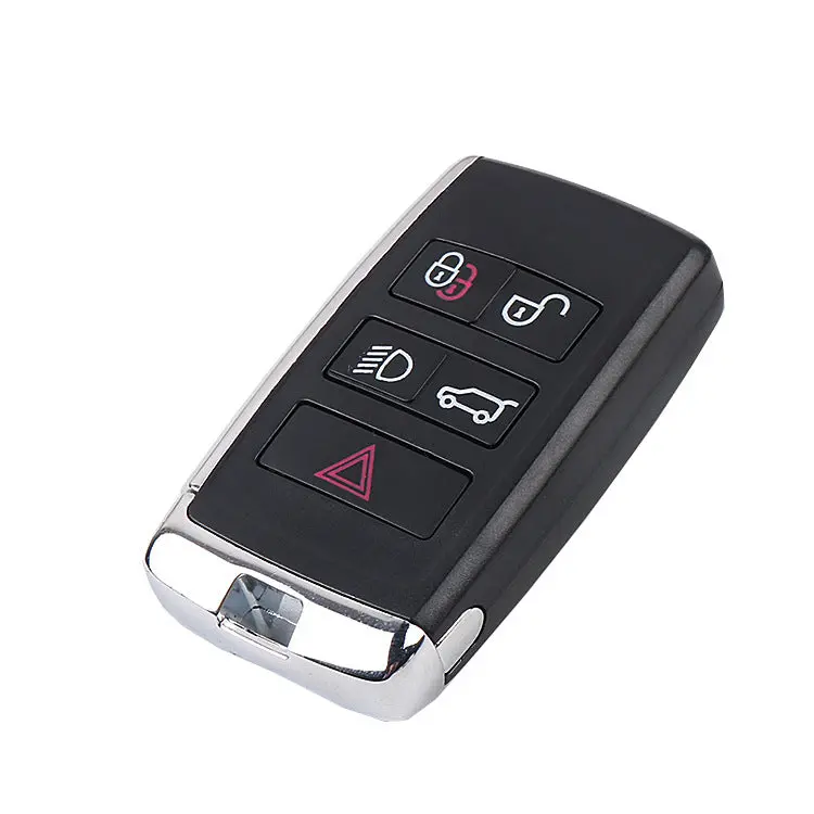 New Type 5 Buttons Key Shell For Land Rover Evoque Discovery 5Pcs 2