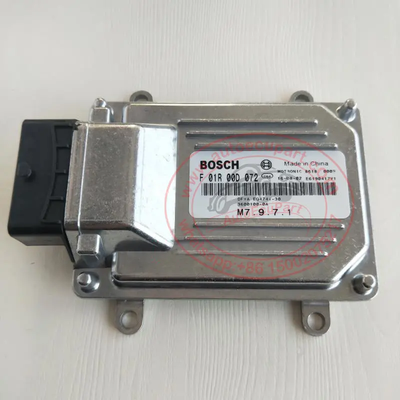 Original New Bosch M7.9.7.1 F01r00d072, Eq474i Ecu For Dfsk Dongfeng Engine Computer Ecm (F 01R 00D 072) 1