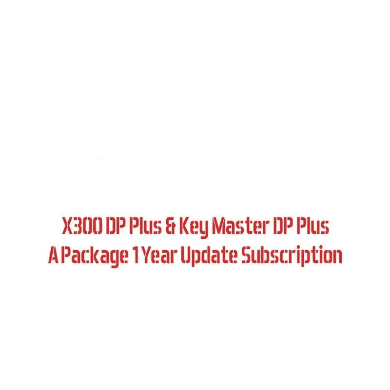 1 Year Update Subscription For Obdstar X300 Dp Plus & Key Master Dp Plus A Package 1