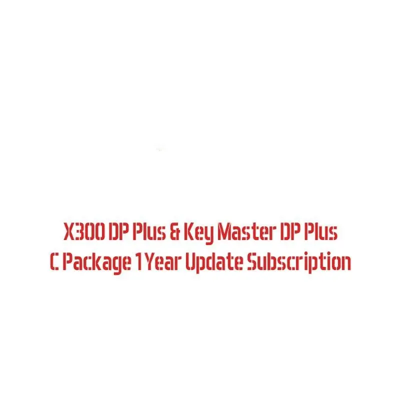 1 Year Update Subscription For Obdstar X300 Dp Plus & Key Master Dp Plus C Package 1