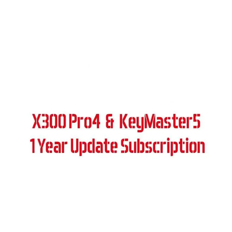 Obdstar X300 Pro4 & Keymaster5 1 Year Update Subscription 1
