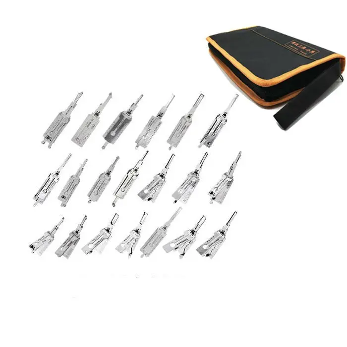 Original Lishi  - Complete Automotive Starter Pack / 20 Lishi Tools & Case 1