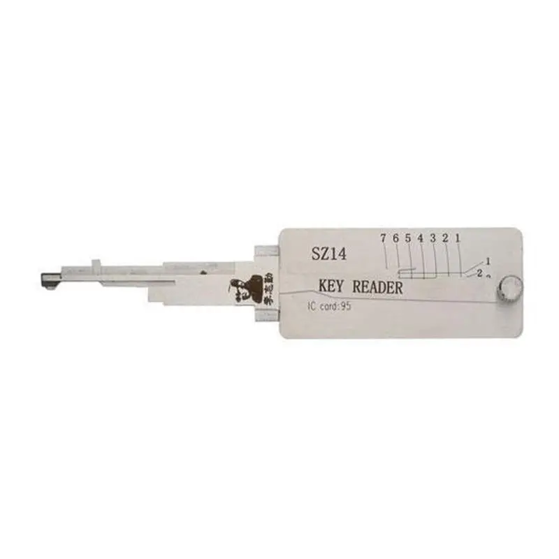 Original Lishi Sz14 Auto Pick And Decoder For Suzuki Motocycle 1
