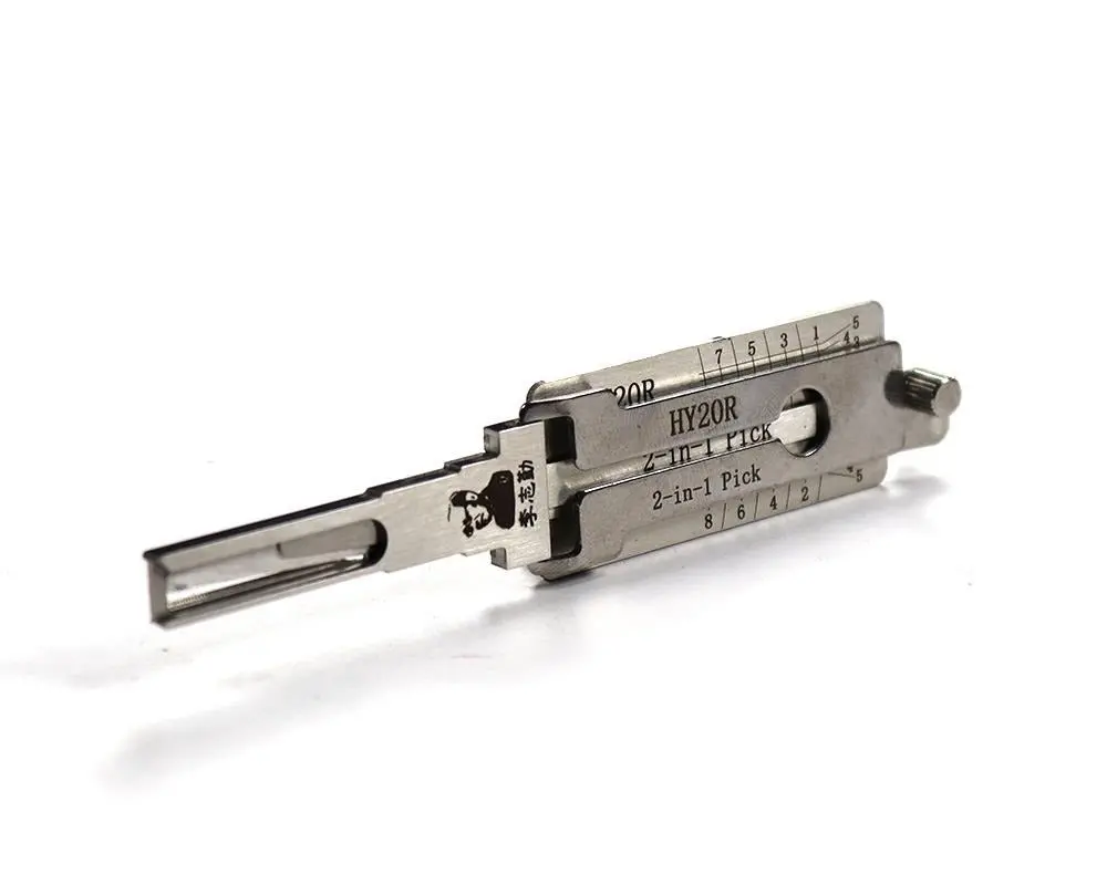 Original Lishi Hy18r Hy20r For Kia Hyundai 2-In-1 Pick - Door/Trunk 1
