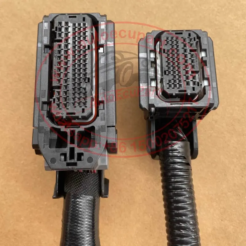One Pair Engine Computer Ecu Connector With Harness For Honda Accord Civic Crv Xrv 1