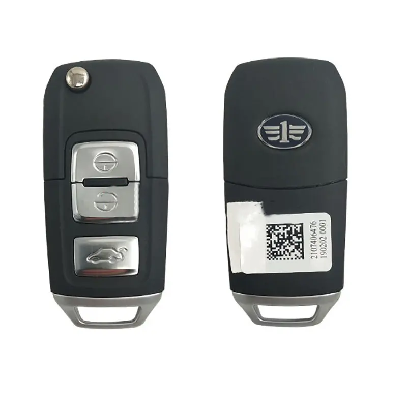 Original 3610020-Ey Id46 434Mhz Flip Remote Control Key 3 Button For Faw Besturn X40 B30 1