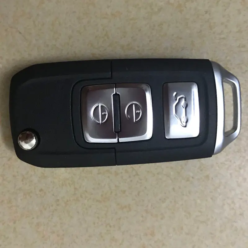 Original 3610020Aey Flip Remote Control 433Mhz Ask Id47 Chip 3 Button For Faw R7, Besturn B40 1