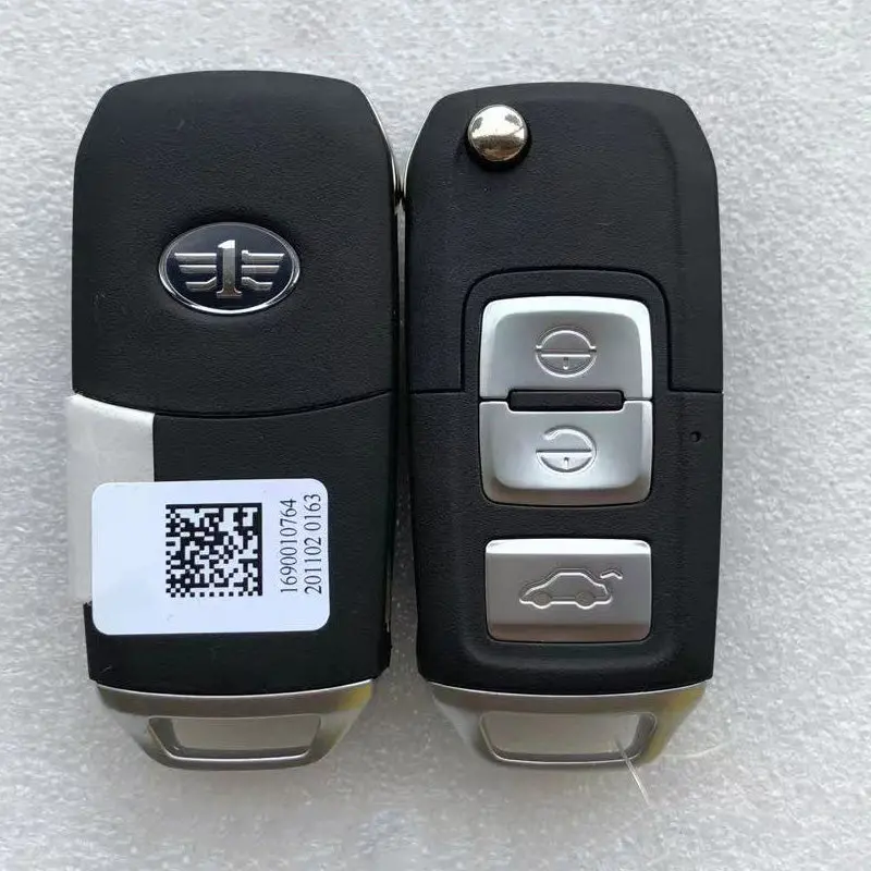 Original 3746055-4V7 Flip Remote Key 433Mhz Ask Id47 Chip 3 Button For Faw R7 1