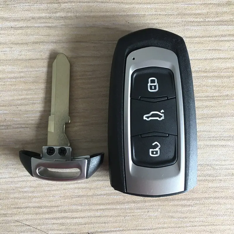 Original 433Mhz Id47 Chip 3 Button Proximity Smart Key For Geely Gx3, X3 1