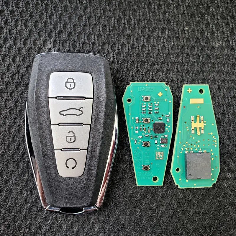 Original 433Mhz Id47 Chip For Geely Okavango Proximity Smart Key 4 Button 1