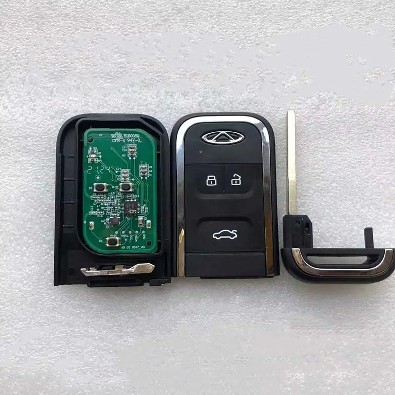 Original 434Mhz Id47 For Chery Tiggo8 Smart Key 3 Button 1