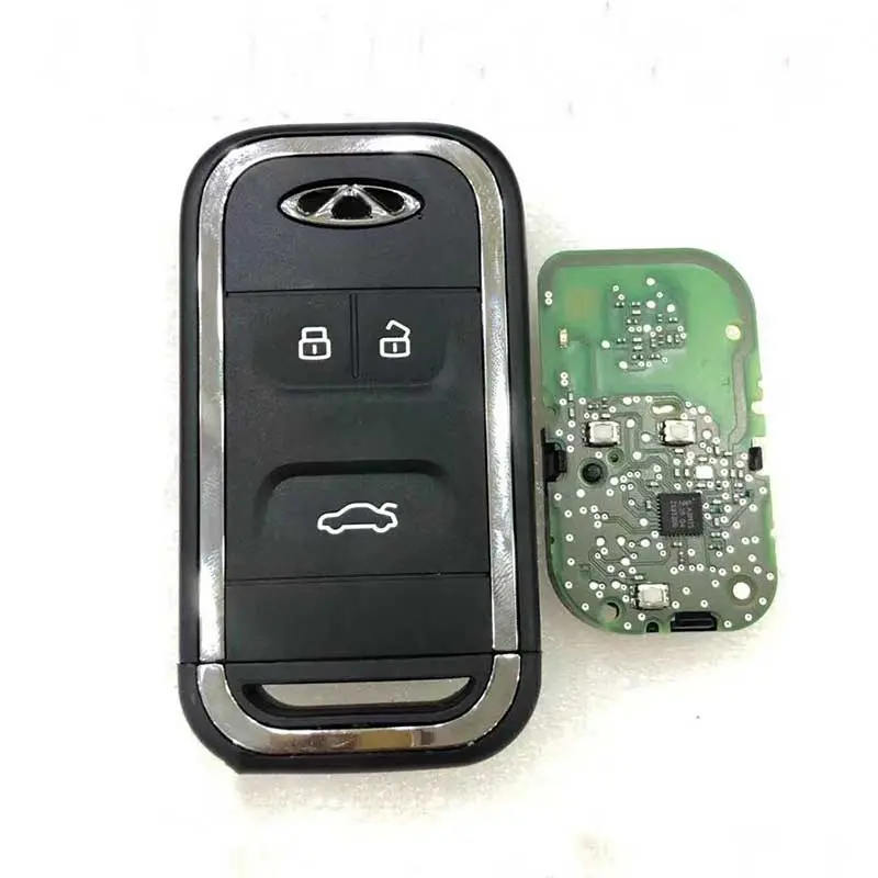 Original 804000025Aa Proximity Smart Card 434Mhz 4A For Chery Tiggo 8 / Tiggo 5X / Tiggo 5 / Arrizo 7  Remote Key 3 Buttons 1